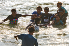 Migrants cross U.S.-Mexico border at Eagle Pass