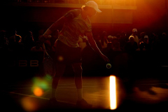 2022 US OPENEmil Ruusuvuori of Finland serves to Jack Draper during a men's singles match at the 2022 US Open, Monday, Aug. 29, 2022 in Flushing, NY. (Brad Penner/USTA)