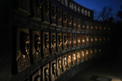 The memorial for the Cheonan Sinking, which 46 of the sailors lost lives, on the 13th Anniversary of Cheonan sinking at Baengnyeongdo, or Baengnyeong Island, Incheon, South Korea on Mar. 26th, 2023. The memorial at Baengnyeong Island is 2.5km away from the sinking point and has a memorial for them.