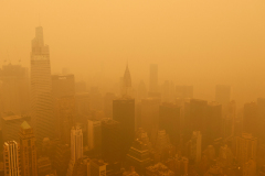 Smoke Filled Summer in New York City