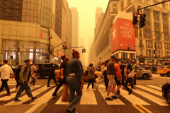 Smoke Filled Summer in New York City