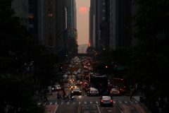 Smoke Filled Summer in New York City