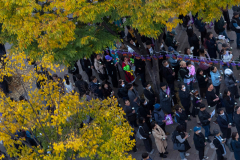 Thousand gathered to pay their respects to the victims of the 1029 Itaewon Crowd Crush Disaster on the anniversary at the temporary memorial in front of Seoul City Hall in Seoul, South Korea, on Oct. 29th, 2023.