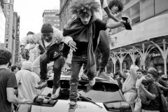 August 4, 2023.  Social media influencer Kai Canat held a meet-up at Union Square in NYC to “give away” Play Stations. It drew thousands of his teen followers. It turned into a riot. NYPD called for all hands on the radio but they were outnumbered and outrun by fast-running kids. Cenat was charged with inciting a riot.