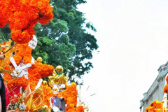 Day of the Dead in Oaxaca, Mexico is a joyful celebration of deceased loved ones that involves vibrant decorations, music, and community. The holiday is celebrated in Oaxaca City