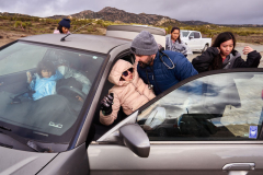 Migrants turn themselves in after crossing the U.S.-Mexico border at Boulevard