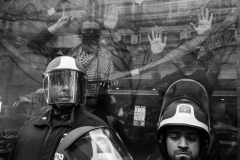 Story Summary: Angry pro-Palestinian protests continued throughout 2024 as the war in the Middle East escalated into Lebanon, and the humanitarian crisis in Gaza deepened. The UN estimated the Israel-Hamas war resulted in 45,000 deaths, including 1,700 Israeli casualties.In New York City alone, there were over 4,000 pro-Palestinian protests in response to the conflict. On campuses across NYC and nationwide, activists established encampments demanding universities divest, halt weapons shipments to Israel, and raise awareness of what they described as genocide against Palestinians.At the same time, the Jewish community voiced concerns about the failure to protect Jewish students from antisemitism on campus. Many Jewish students reported feeling unsafe and harassed, with the Anti-Defamation League documenting a 360% surge in antisemitic incidents.Caption: May 2 2024. A group of pro-Palestinian protesters formed an encampment at Fordham University’s Lincoln Center campus in New York City. The school called on the New York Police Department to dismantle the encampment. Police arrested 15 protesters.