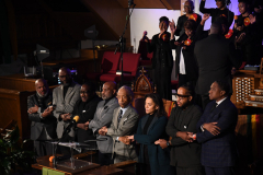 January 20, 2025 - New York, New York, USA: Rev. Al Sharpton counters Trump Inauguration with MLK tribute in Washington DC.